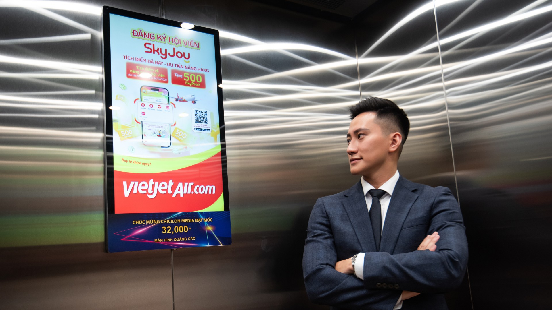 Màn hình quảng cáo LCD trình chiếu nội dung quảng cáo một cách liên tục và chuyên nghiệp