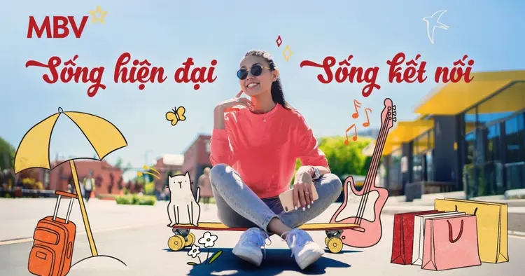 MBV tận dụng quảng cáo DOOH để định vị hình ảnh ngân hàng "Hiện Đại – Thông Minh – Gắn Kết" trên toàn quốc.