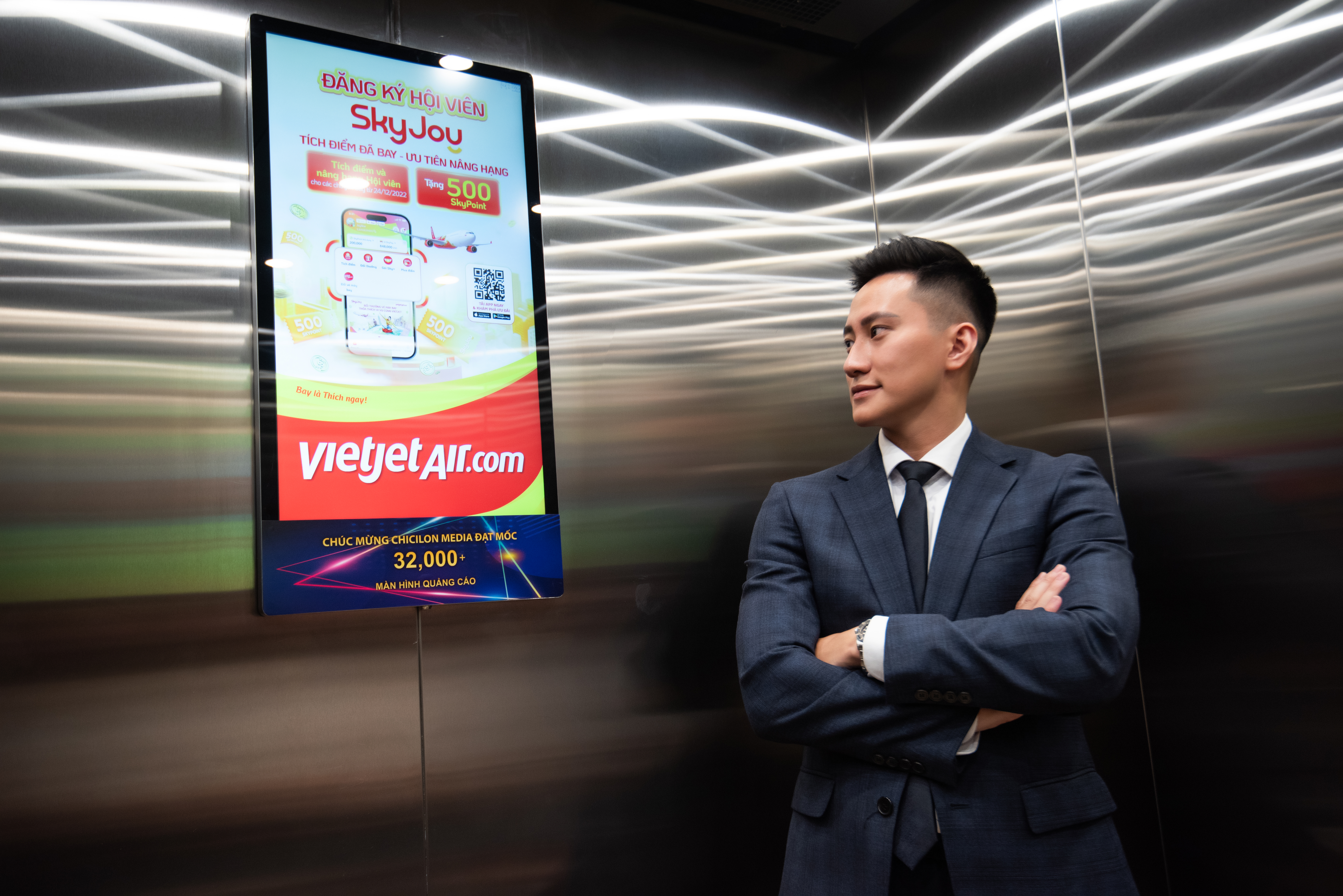 Không gian hẹp trong thang máy lại ẩn chứa sức mạnh cho các chiến dịch truyền thông quảng bá sản phẩm