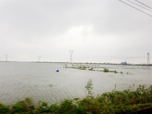 Xã Quảng Văn bị ngập lụt nặng hơn sau đợt lũ thứ hai