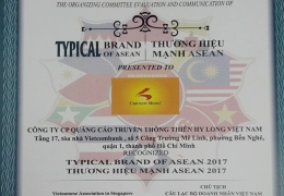 Chicilon Media được bình chọn là Thương hiệu mạnh ASEAN