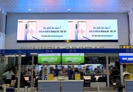 Quảng cáo sân bay Tân Sơn Nhất: Tiếp cận đỉnh cao, tăng trưởng vượt trội